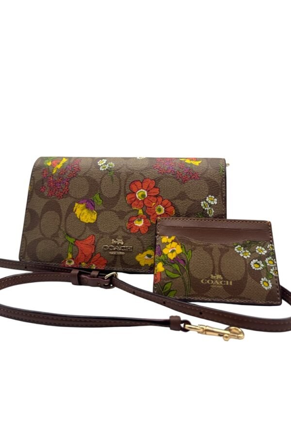 COACH - SET BAG & CARDHOLDER FLORAL - Image 13